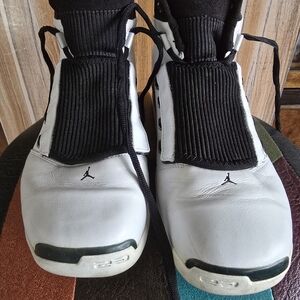 Size 11 Air Jordan 17 XVII OG College Blue Wizards 2002  302720 141 00